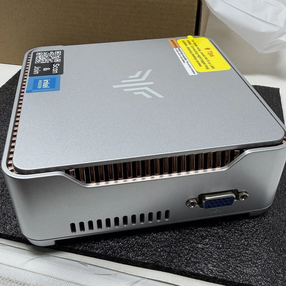 Kamrui GK3 Plus Mini PC N97 16GB RAM 512GB SSD Windows 11 Silver New